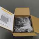 1500W Small Space Heater for Indoor Use, PTC Ceramic Space Heater with Thermostat, 3 Modes, Safety Quiet Heating, Multiple Protection, Portable Heater for Office Room Desk Use (BLACK)