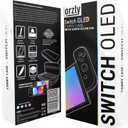 Orzly Carrying Case for Nintendo Switch OLED Console with Accessories and Game Storage Compartment - Easy Clean Case Gift Boxed