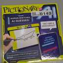 Mattel Games Pictionary vs. AI Family Game for Kids, Adults & Families Using Artificial Intelligence for 2 to 4 Players