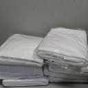 WIGENIUS 10 Pack White Table Cloth Rectangle Tablecloths 60X102 Inch,Polyester Table Cloth for 6 Foot Rectangle Tables,Wrinkle Resistant Washable Fabric Table Covers for Party,Wedding Banquet