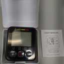 Wrist Blood Pressure Monitor -Bp Monitor, Automatic Blood Pressure Cuff 13.5-19.5 cm, High Accuracy, Backlit LCD Screen - 2 * 99 Sets of Memory for Home/Travel/Office Use