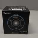 Certified IPX7 Waterproof Shower Bluetooth Speaker, Portable Shower Speaker Loud Clear Sound with Suction Cup, Wireless Portable for Bathroom, Hook Clip, Built-in Mic, 10H Playtime, Great Gift Idea (Black)