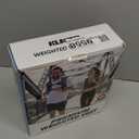 KUKZO Weighted Vest Woman, 12 Lb Unisex Reflective Strength Training Weight Vest For Running, Jogging, Cardio & Workouts, Black