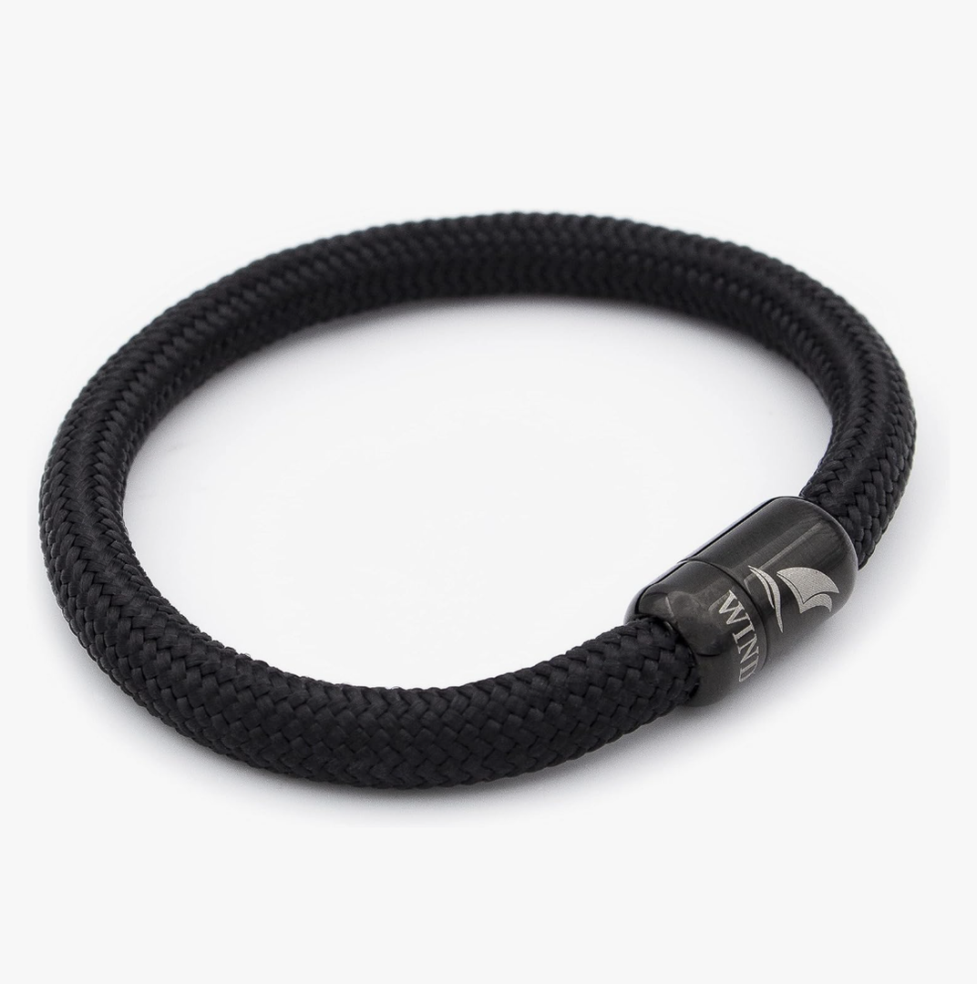 WIND PASSION - Paracord Bracelet for Men & Women | Nautical Bracelet Inspired by Sailor Sea Apparel | Handmade with Braided Rope and Magnetic Clasp | For Men and Women looking for a Sports, Athletic or Surf Style | Waterproof Resistant |