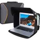 Laptop Sun Shade Laptops Sun Glare Shield Laptop Sunshade Bag for Working Outside Privacy Screen Hood Foldable Shield Cover 12-14'' (Patent Pending)