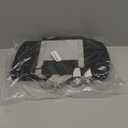 Portable Dog Car Seat for Small Dogs - Pet Booster Seat with Safety Leash, Adjustable Straps, Washable Cushion & Storage Pocket - Center Console Puppy Car Seat for Travel - Black