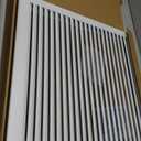 20" X 20" Premium Aluminum Gable Vent with Screen, Heat Dissipation, & Condensation Prevention, Perfect for Houses, Attics, and Exterior Walls [Vent Opening: 18" x 18"] (White)