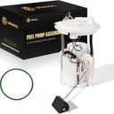 Electric Fuel Pump Module Assembly Compatible with 2011-2014 Chrysler 200 2007-2010 Sebring 2008-2014 Dodge Avenger L4 2.4L V6 2.7L 3.5L Gas Replace E7210M VANBOL0137 with Sending Unit O-ring