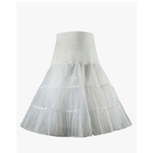 Women's 50s Vintage Petticoat 26" Crinoline Rockabilly Tutu Skirt Slip size L-XL