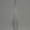 Mwellewm 30 Pcs Plant Stakes Orchid Stakes 16Inch & 11Inch Clear Acrylic Plant Sticks Plastic Plant Support Stakes for Indoor Outdoor Garden with 30 Plant Clips for Potted Plants Vegetables Flowers