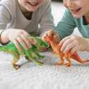 Dinosaur Toys for 3 4 5 Year Old Boys Gifts, Dinosaurs Toys for Kids 3-5-7, Dino Figures Activity Play Mat Christmas Birthday Gifts for Girls Toddler Toy Age 2-4