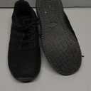 Slip On Sneakers Women Non Slip Work Shoes Water Resistant Comfortable Black Slip Resistant Breathable Lightweight Walking Shoe Zapatos Antideslizantes para Mujer, Black (7, Night Forest)