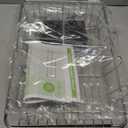 Over the Sink Expandable Dish Drainer Drying Rack In Stainless Steel for Small Kitchen, Counter Space Saving Modern Compact Metal Above Plate Dryer Strainer, Adjustable Hanging Inside Drain Holder (For 11-12"W Sink, Silver)