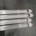 JESLED 2FT T8 LED Tube Light, 12W(30W Equivalent), 1680LM, 6000K, Ballast Bypass, 24 Inch F17T8 Fluorescent Bulb Replacement, Dual Ended, 24 Lighting Tube Fixture (4-Pack)