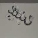 Hanging Coat Hooks Wall Mount - Heavy Duty (30LB), Large Coat Hanger Wall Hangers, Metal Hooks For Towels, Backpacks, Hats, Jackets, Keys, Bags, Robes, Dog Leashes (6 Pack)