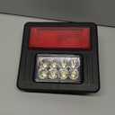 LED Tail Light Assembly Work Light 6670284 Compatible with Bobcat 553 751 753 763 773 863 864 873 883 963 A220 A300 A770 S100 S130 S150 S160 S175 S185 S205 S220 S250 S300 S330 S510 (FULL LED)