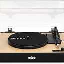 House of Marley Revolution Wireless Turntable - Bluetooth Record Player, 3-Speed Sustainably Made Vinyl Player, Easy Set Up Home Turntables for Vinyl Records with Dust Cover