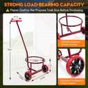 Portable Bucket Cart, Suitable for Water Buckets, Propane Tanks