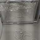 HIEEY Lighted Makeup Mirror, Hollywood Vanity Mirror with Lights, Three Color Lighting Modes, and 5X Magnification Mirror, Smart Touch Control, 360Rotation (17.3in,White,Gift Box)