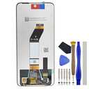 Full LCD Digitizer Touch Screen Assembly Replacement for Xiaomi Redmi Note 11 4G Redmi 10 Including Tool Kit Black 6.5"