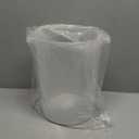 Carlisle FoodService Products Bain Marie Round Food Storage Container for Kitchens, Restaurants, Catering, Plastic, 8 Quarts, Clear (Translucent)