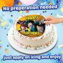 7.5x Inch Edible Cake Toppers – Academia Themed Birthday Party Collection of Edible Cake Decorations