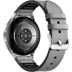 Adorve Leather Bands Compatible with Samsung Galaxy Watch 7 Band/Galaxy Watch 6 Band 40mm 44mm, Watch 6/4 Classic,5 Pro/5/4/FE/Active 2, 20mm Top Grain Leather Strap for Samsung Watch Bands Men Women