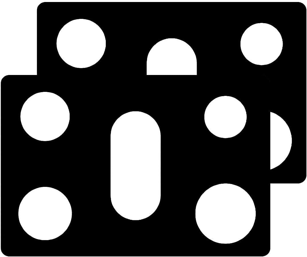 2PCS Gas Stove Top Protector Compatible With 30 INCH Frigidaire Model PCFG3078AFB Cooktop Mat, Ultra Thin 0.3MM Thickness, Reusable, Non-Stick