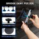 139PCS Dent Puller Kit, Paintless Dent Removal Kit, Car Dent Repair Kit with Metal Dent Lifter, Bridge Puller, T-Slide Hammer, Professional PDR Tools for dents, dings, creases and Hail Damage