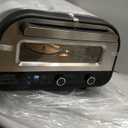 Upgraded Pizza Oven Heats up to 840F Makes 12 Inch Pizzas in 90 Seconds Countertop Electric Pizza Maker with 6 Touchscreen Presets Pizza Stone & Peel Included - Stainless Steel (845F)