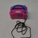 AGPTEK Electric Air Balloon Pump, 110V 600W Rose Red Portable Dual Nozzle Inflator/Blower for Party Decoration