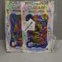 Cinco de Mayo Decorations 2 Packs Fiesta Party Wavy Metallic Tinsel Foil Fringe Table Skirts Mexican Themed for Mexico Day of The Dead Taco Dia De Los Muertos Table Bar Rainbow Party Decor (2 Packs)