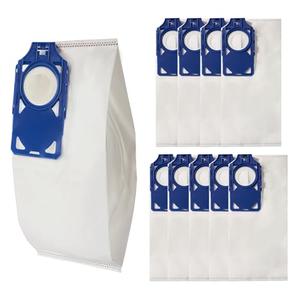 10Pack R30D HEPA Vacuum Bags Compatible with Riccar Brilliance R30D, R30P, R30PET & Simplicity Synchrony S30D, S30P, S30PET Upright Vacuums Cleaner, Part RNHC-6/SNH-6