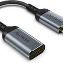 HDMI to DisplayPort Adapter, 4K HDMI to DP Connector for Xbox One/360/PS4/PS5/Mac Mini, PC to Monitor