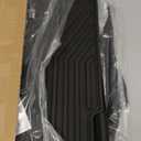 LASFIT Trunk&Seatback Mats for Toyota 4Runner 2013-2024 (5 Seats),All Weather TPE Custom Fit Floor Liner for 4 Runner 5th gen 2 Row Car Mats, Black(Not fit Equipped Sliding Cargo Tray Option)