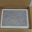 100% Natural Marble Serving Tray Luxury Marble Storage Tray for Home Decor Stone Tray for Bathroom/Kitchen/Vanity/Dresser,Plate Holder for Tissues, Candles, Towel (12" x 8" x 0.7")