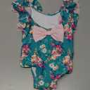 RuffleButts® Baby/Toddler Girls Ruffle Strap One Piece Swimsuit w/UPF 50+ Sun Protection, 3T
