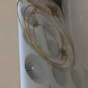 Modern Glass Chandelier,9 Light Nordic Bubble Ball Swirled Glass Globe Gold Large Pendant Light Fixtures for Foyer Bedroom Dining Room Living Room Kitchen Entryway D31.1 in UL Listed