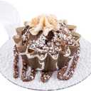 Restaurantware 3 x 3 x 1 Inch Round Appetizer Plates 100 Disposable Pastry Plates - Built-In Handle Premium Clear Plastic Dessert Plates with Handle Durable Serve Appetizers Or Desserts