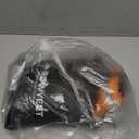 Motorcycle Cover Waterproof Outdoor Storage with Lock-Holes, Zipper Storage Bag & Night Reflective Design, All Season Protection Powersports Vehicle Covers Fits up to 104" Motorcycles (210D Orange)