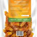 Pur Luv Chicken Wrapped Sweet Potato Dog Treats, Rawhide Free Jerky Wraps, Made with Real Chicken, 16 Oz, Healthy, Easily Digestible, Long Lasting, High Protein Treat, Satisfies Dog's Urge to Chew (1 Pound (Pack of 1))