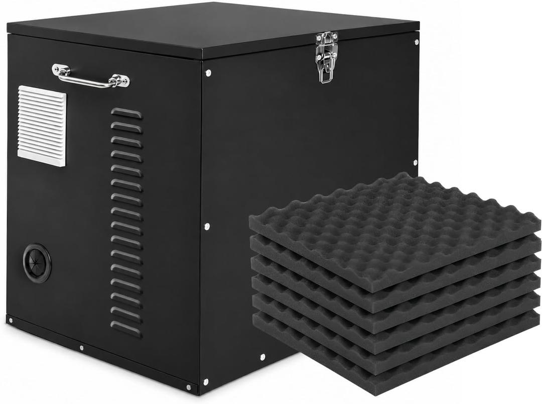 Heavy Duty Generator Box, (30"x22"x24")
Soundproof Generator Storage Enclosure, for RV, Truck, Trailer Outdoor Use, Weather Resistant
