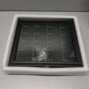 Championship Ring Display Case, Lockable Baseball Ring Holder with 20 Posts, Wooden Shadow Box Wall Mount for Multiple Rings