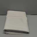 PlushDeluxe Premium Bamboo Mattress Protector  Queen Size, Waterproof, & Ultra Soft Breathable Noiseless Washable Bed Mattress Cover for Comfort & Protection - White