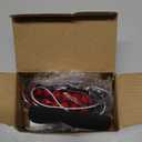 AT-HAIHAN Pack of 2 Aluminum Housing Red LED Trailer Stop Brake Turn Tail Lights, DOT Compliant Waterproof Surface Mount Lighting for Truck Tractor Jeep RV (4.4 INCH)