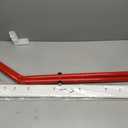 Champion Sports Adjustable Height Training Hurdle, Red