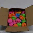 50Pcs Mini Rubber Duck Bath Toys, Multicolor Bath Ducks Bulk Float Duck Baby Bath Toy for Shower Birthday Party Favors Gift Classroom Summer Beach Pool Party Games