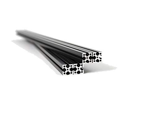 XL Black Anodized Beams 500x15x15mm (103194) 4 Pieces