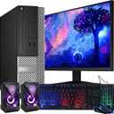 Dell OptiPlex Computer Desktop PC, Intel Core i5 3rd Gen 3.2 GHz, 16GB RAM, 2TB HDD, New 22 Inch LED Monitor, RGB Keyboard and Mouse, WiFi, Windows 10 Pro 