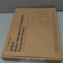 Baby Hand and Footprint Kit - Quick Dry Clay Baby Footprint Kit, Pets Paw, Newborn Keepsake Picture Frame for Boys, Girls, Personalized New Mom Gifts for Shower & Registry, Grandparents (Alpine White)